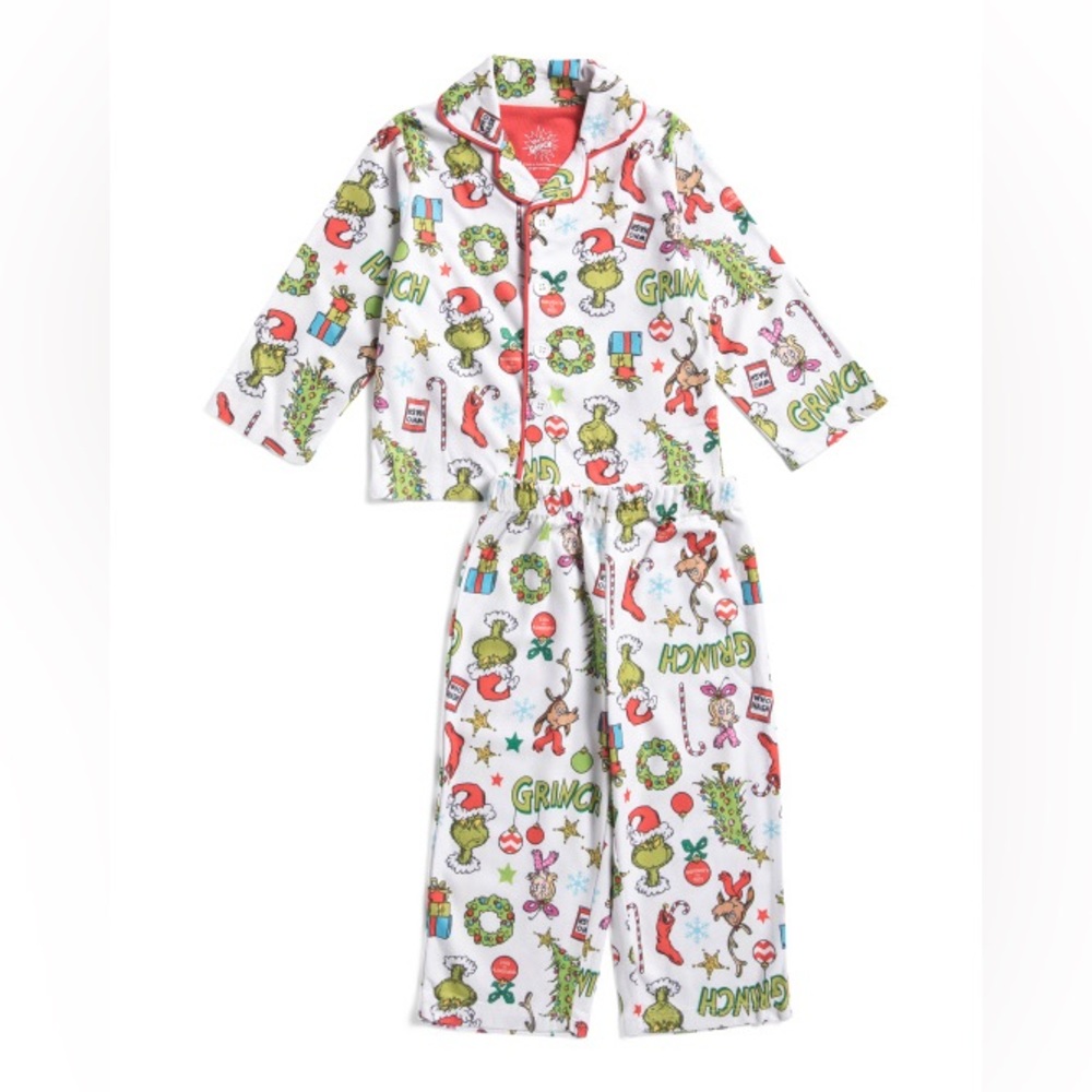 Toddler Grinch Pajama Set